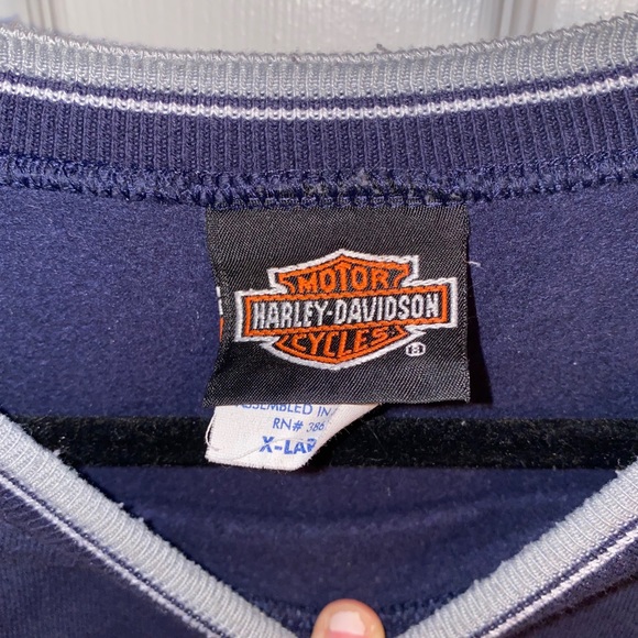 Vintage Harley Davidson crew - Picture 2 of 3
